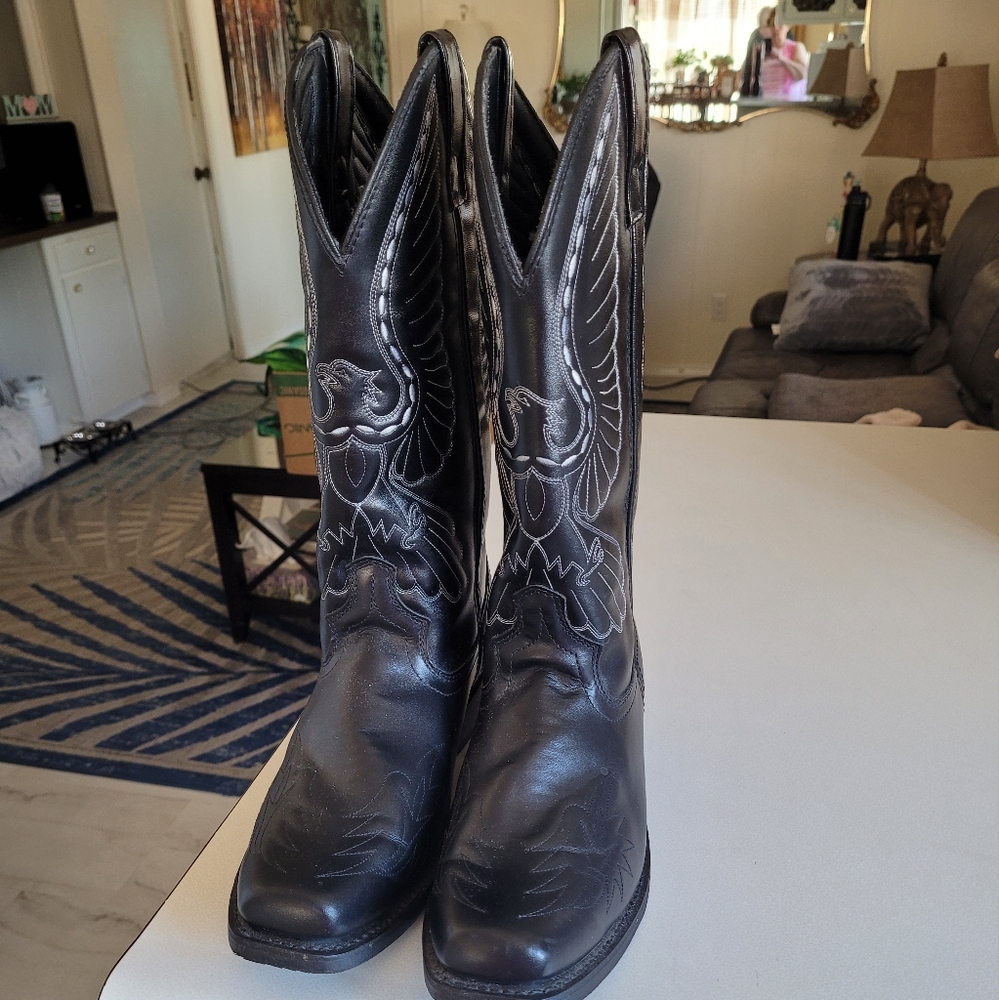 Mens Laredo Leather Boots